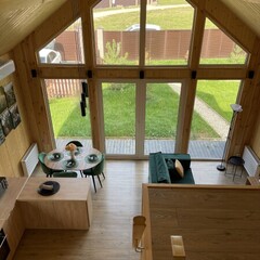 Глэмпинг Sheluha house Дом с сауной и чаном , Московская область