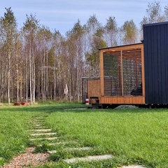 Глэмпинг Sheluha house Дом у леса, Московская область