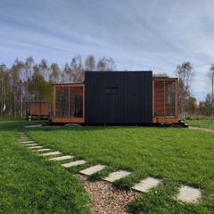 Глэмпинг Sheluha house Дом у леса, Московская область