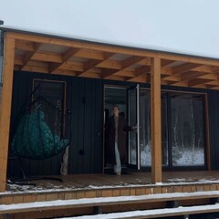 Глэмпинг Sheluha house Дом у леса, Московская область