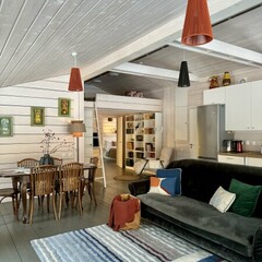 Глэмпинг Sheluha house Дом для уединения с камином около леса, Московская область