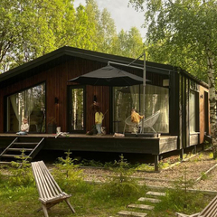 Глэмпинг Sheluha house Дом с беседкой, Московская область