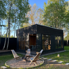 Глэмпинг Sheluha house Дом с беседкой, Московская область