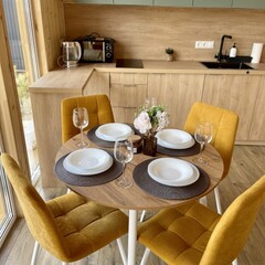 Глэмпинг Sheluha house Отличная инфраструктура поселка и сауна в домике, Московская область