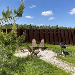 Глэмпинг Sheluha house Отличная инфраструктура поселка и сауна в домике, Московская область