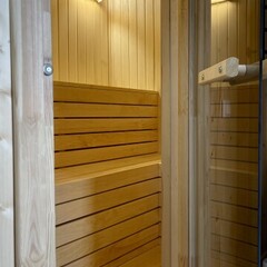 Глэмпинг Sheluha house Отличная инфраструктура поселка и сауна в домике, Московская область