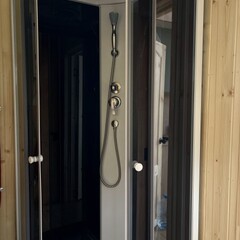 Глэмпинг Sheluha house Отличная инфраструктура поселка и сауна в домике, Московская область