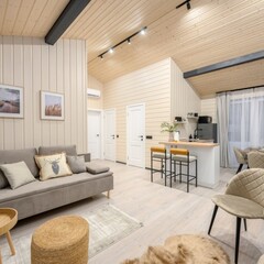 Глэмпинг Sheluha house Дом в поселке бизнес-класса, Московская область