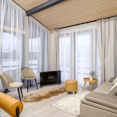 Глэмпинг Sheluha house Дом в поселке бизнес-класса, Московская область