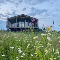 Глэмпинг Sheluha house Дубльдом с видами природы, Московская область