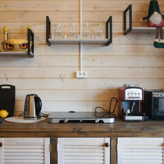 Коттедж с камином и баней, Московская область