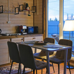 Коттедж с камином и баней, Московская область