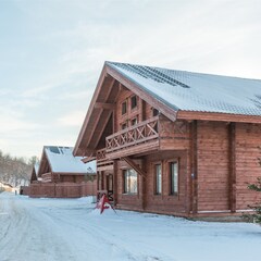 Коттеджный комплекс Альпийские дома на горнолыжном курорте Свияжские холмы, Татарстан