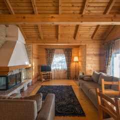 Коттеджный комплекс Альпийские дома на горнолыжном курорте Свияжские холмы, Татарстан