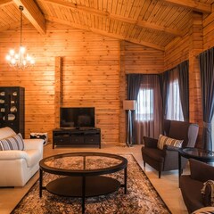 Коттеджный комплекс Альпийские дома на горнолыжном курорте Свияжские холмы, Татарстан