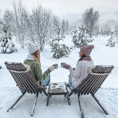 Глэмпинг Sheluha house Уютный Tiny House с мансардным окном, Московская область