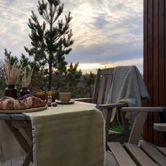 Глэмпинг Sheluha house Уютный Tiny House с мансардным окном, Московская область