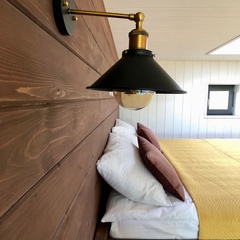 Глэмпинг Sheluha house Уютный Tiny House с мансардным окном, Московская область