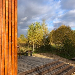 Глэмпинг Sheluha house Уютный Tiny House с мансардным окном, Московская область