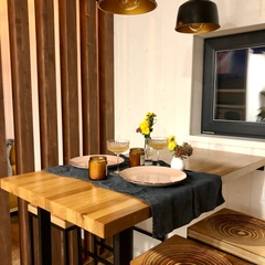 Глэмпинг Sheluha house Уютный Tiny House с мансардным окном, Московская область