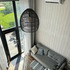 Глэмпинг Sheluha house Уютный Tiny House с мансардным окном, Московская область