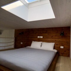 Глэмпинг Sheluha house Уютный Tiny House с мансардным окном, Московская область