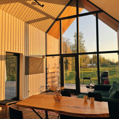 Глэмпинг Sheluha house Барн с проектором, Московская область