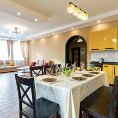 Дом Apart Mari с баней, бассейном, бильярдом, Город Гурьевск (Калининградская область), Калининградская область