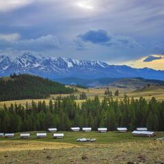 Глэмпинг Выше гор Курай , Республика Алтай
