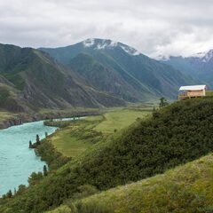 Глэмпинг Выше гор Инегень, Республика Алтай