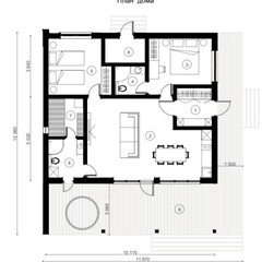 Дом в Сорочанах №3 Рябина, Московская область