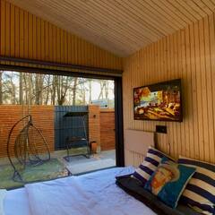 Домик для двоих с мангалом и купелью, Московская область