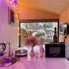 Домик для двоих с мангалом и купелью, Московская область