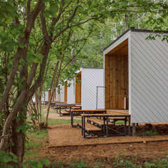 Глэмпинг Берег желаний, Московская область