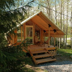 Глэмпинг Мармар, Республика Карелия