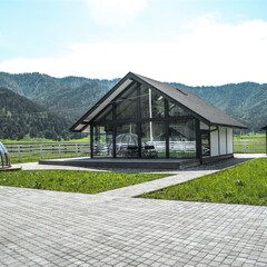 Коттеджный комплекс Альпинс резидентс, Республика Алтай