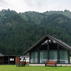 Коттеджный комплекс Альпинс резидентс, Республика Алтай