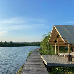 Глэмпинг Остров, Московская область