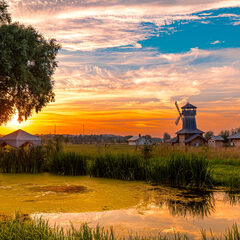 Глэмпинг Остров, Московская область
