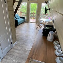 База отдыха А-фреймы курорта Станция Морская, Ростовская область