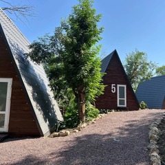 База отдыха А-фреймы курорта Станция Морская, Ростовская область