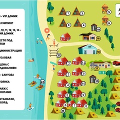 Кемпинг  Лес, Курганская область