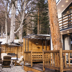 База отдыха Хижина Лесника , Республика Карачаево-Черкесия 