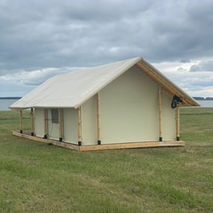 Глэмпинг Соленый берег, Новосибирская область