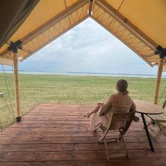 Глэмпинг Соленый берег, Новосибирская область