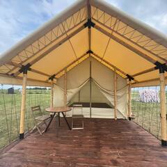 Глэмпинг Соленый берег, Новосибирская область