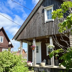 Загородный дом Дом у реки, Республика Карелия