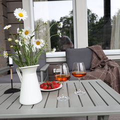 Загородный дом для 6 гостей рядом с лесом и озером в пос. Мысовое, Ленинградская область