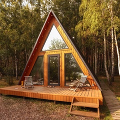 Глэмпинг А-Ферма, Московская область