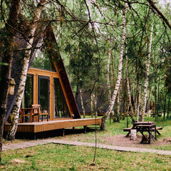 Глэмпинг А-Ферма, Московская область